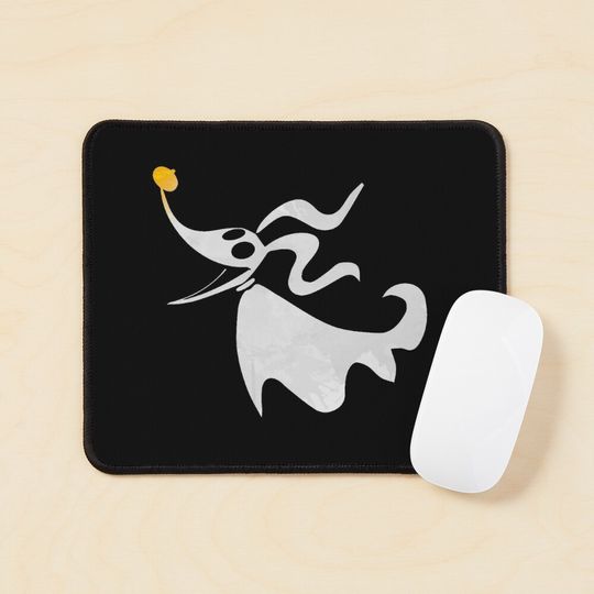 Discover Ghost Dog Inspired Silhouette Mouse Pad