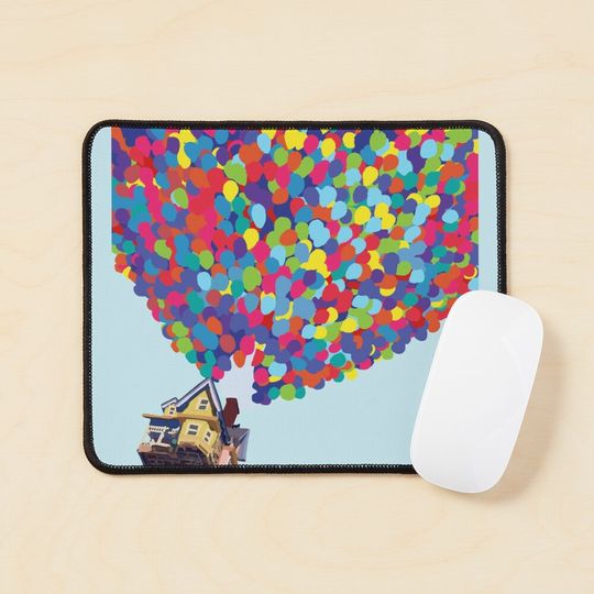 Discover Up House Mouse Pad