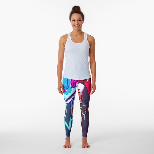 Discover Hazbin Hotel Leggings, Hazbin Hotel Fan Gift