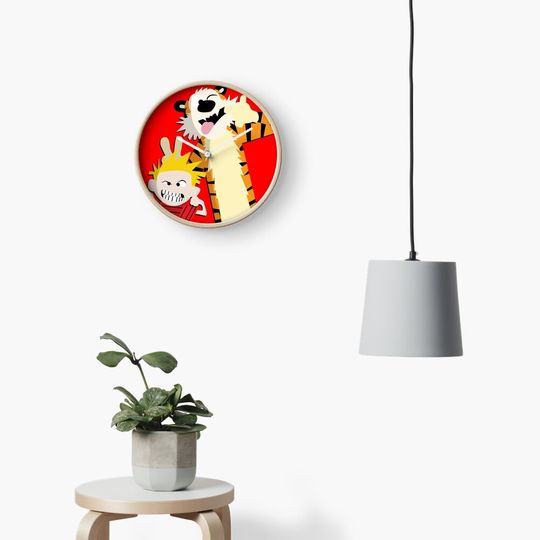 Discover A Boy and His Tiger Clock