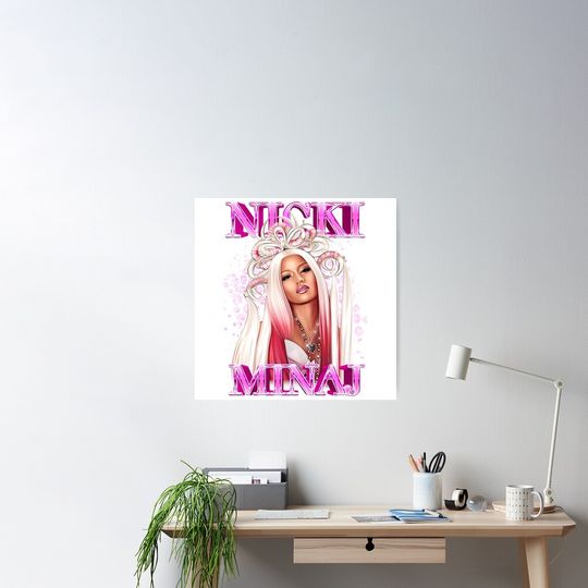Discover Nicki Minaj Queen of Rap Poster