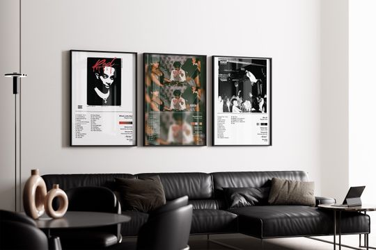 Discover PLAYBOI CARTI BUNDLE Poster | Album Poster | Minimalistic | Whole Lotta Red | Playboi Carti
