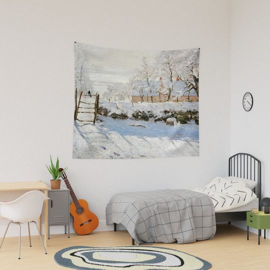 Discover Claude Monet's The Magpie (1868–1869) Tapestry