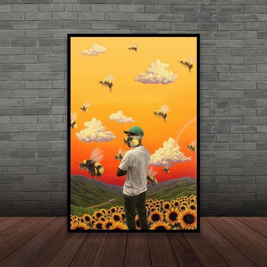 Discover Tyler The Creator - Flower Boy Music Poster, Wall Art, Room Decor, Home Decor