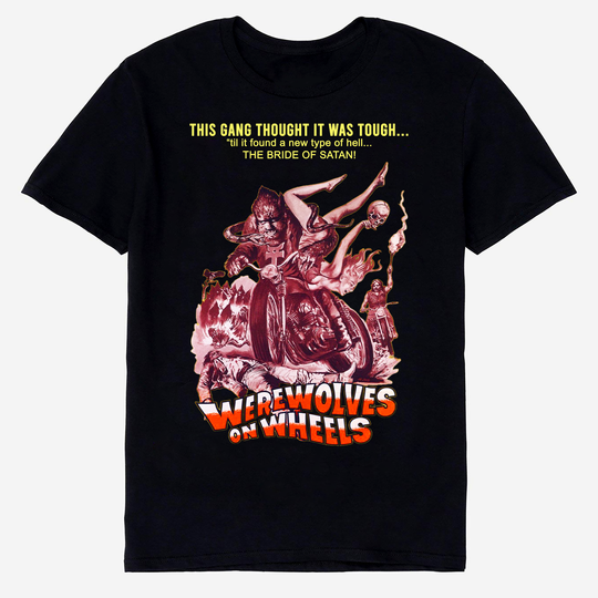 Discover Werewolves on Wheels Mens Horror T-Shirt