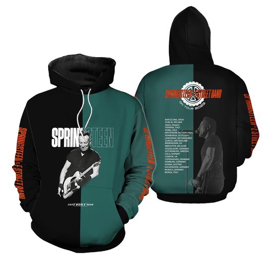 Discover Bruce Springsteen Band Style Fan choice 3D Hoodie