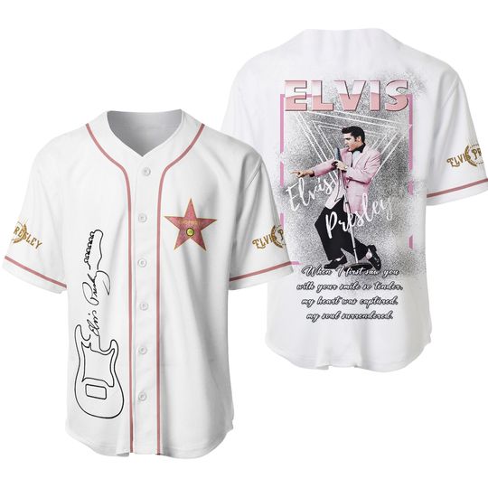 Discover Elvis Presley Baseball Jersey Shirt