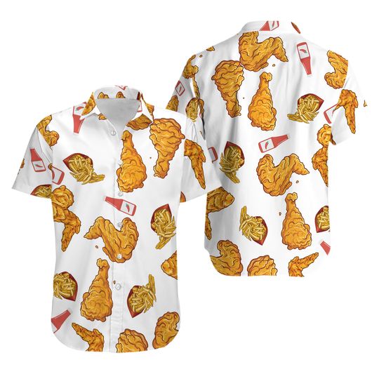 Discover Fried Chicken Hawaii Shirt
