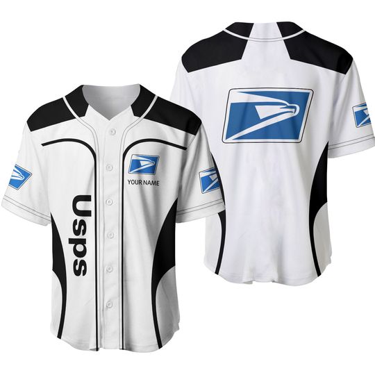 Discover Personalized Postal Service Baseball Jersey