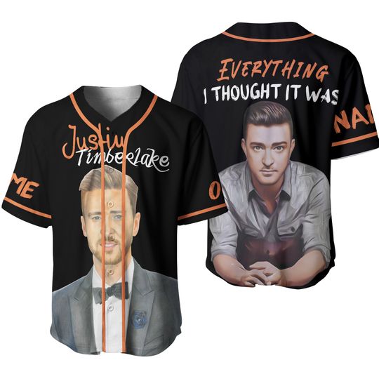 Discover Personalized Justin Timberlake Everything Baseball Jersey