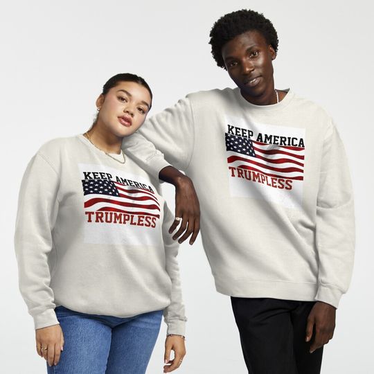 Discover Keep America Trumpless Pullover Sweatshirt