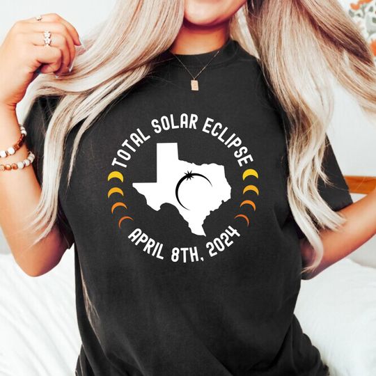 Discover 2024 Solar Eclipse Shirt, Texas Solar Eclipse Shirt