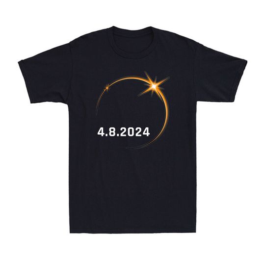 Discover Total Solar Eclipse 2024 USA April 8 2024 Total Solar Eclipse T-Shirt