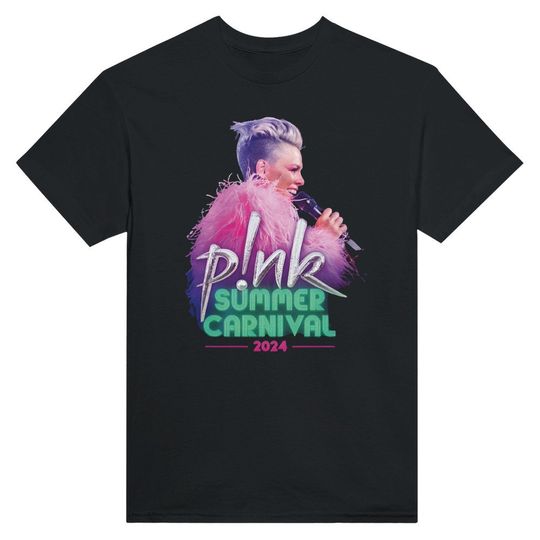 Discover Pink UK Summer Carnival 2024 T-shirt
