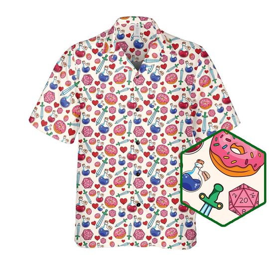 Discover Dnd Hawaiian Shirt, Dnd Shirt, Dungeons And Dragons Shirt