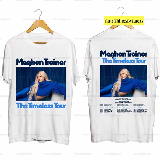 Discover Meghan Trainor The Timeless Tour 2024 Shirt, Meghan Trainor Tour Tshirt