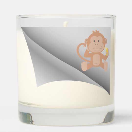 Discover Monkey Eat Bananas Under The Patch Scented Candle
