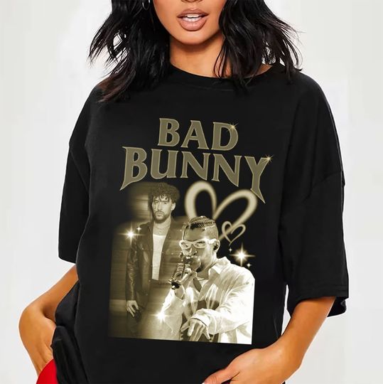 Discover Bad Bunny Most Wanted Tour 2024 Vintage Shirt