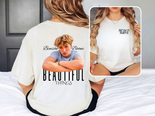 Discover Benson Boone 2024 Pulse Tour T-Shirt