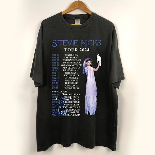 Discover Stevie Nicks 2024 Tour Shirt, Stevie Nicks Eras Style Shirt