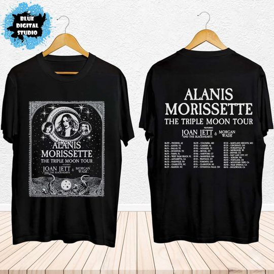 Discover Alanis Morissette The Triple Moon Tour 2024 Shirt