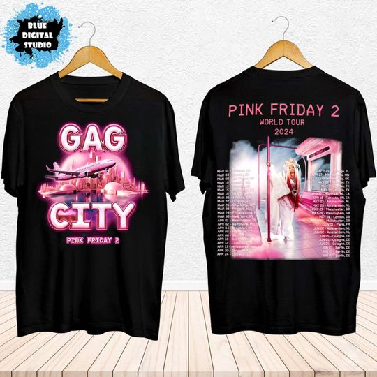 Discover 2024 Nicki Minaj Tour T-Shirt