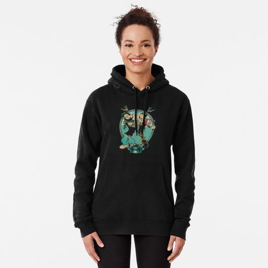 Discover Popeye The Sailor Pullover Hoodie