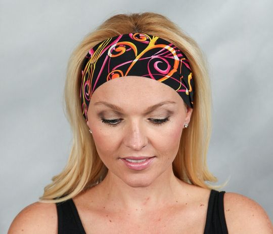 Discover Fitness Headband-Yoga Headband-Workout Headband-Running Headband