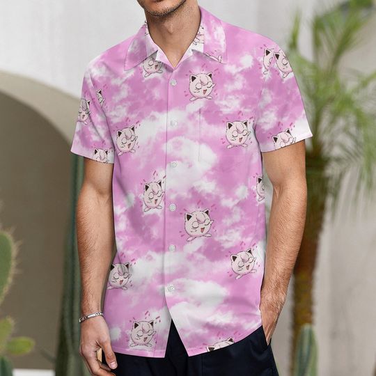 Discover Jigglypuff Pink Clouds Hawaiian