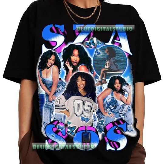 Discover Vintage Rap Hip Hop Tee SZA Tshirt