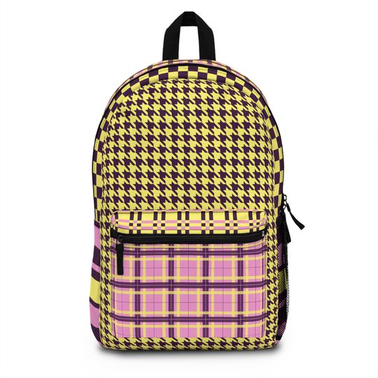Discover Purple, Pink, Yellow Vibrant Backpack
