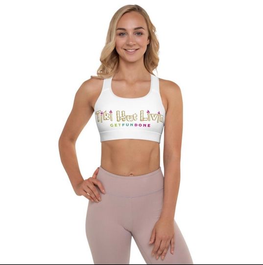 Discover Tiki Hut Livin Women's Sports Bra