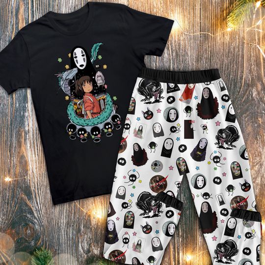 Discover Anime Movie Silk Pajamas Set