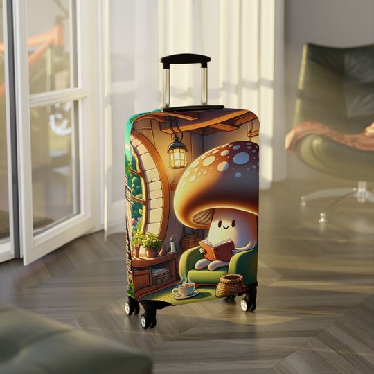 Discover Mushroom Fantasy Luggage Cover