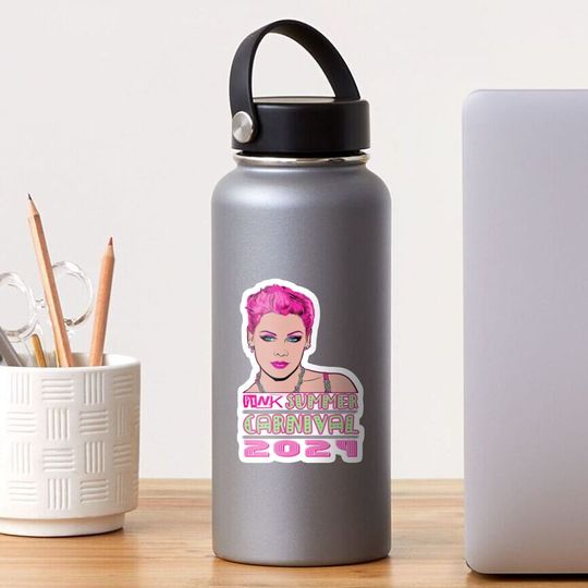 Discover Pink Tour Summer Sticker