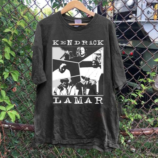 Discover Vintage Kendrick Lamar Shirt, Kendrick Lamar Album 90s Rap T Shirt