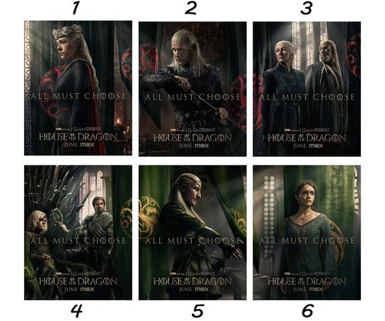 Discover Custom House Of The Dragon Season 2 New Poster