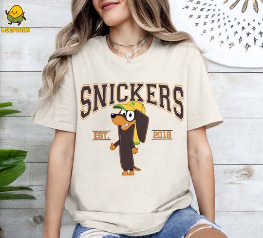 Discover BlueyDad Snickers Shirt, BlueyDad Friends T-shirt