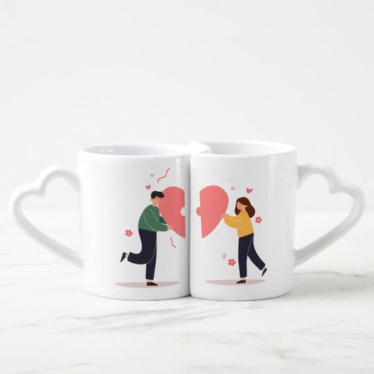 Discover In Love Coffee Mug Set
