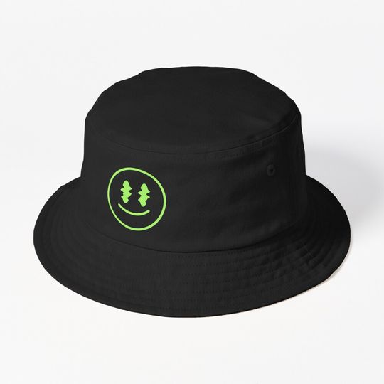 Discover Trippy Smiley Face Bucket Hat