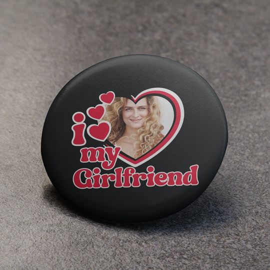 Discover I Love My Girlfriend Photo Pin Buttons