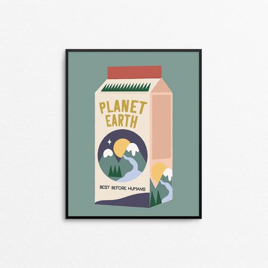 Discover Best Before Humans Premium Matte Vertical Posters