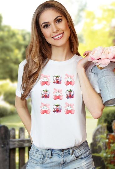 Discover Coquette StrawberryT -Shirt
