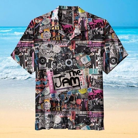 Discover Music Rock Band The Jam Hawaii Shirt