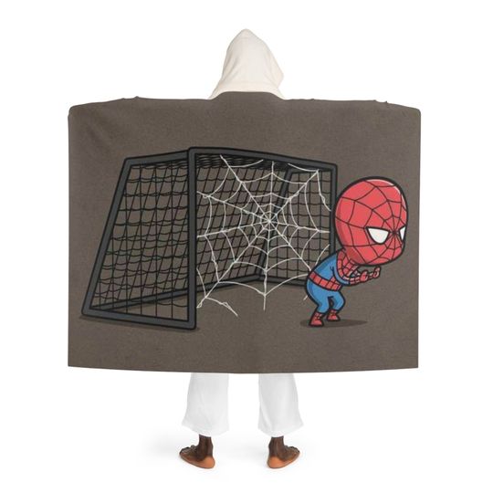 Discover Hooded Sherpa Fleece Blanket / Throw Blanket / Anime / super hero / Cartoon