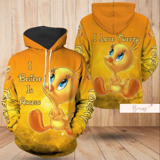 Discover Tweety 3D Hoodie