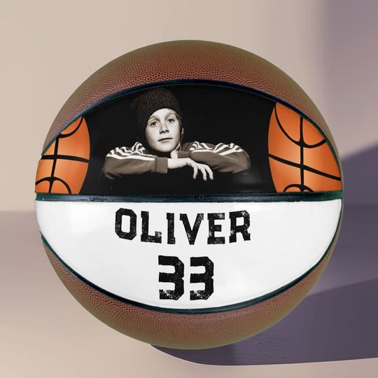 Discover Custom Player Name & Number Keepsake Photo Basketball