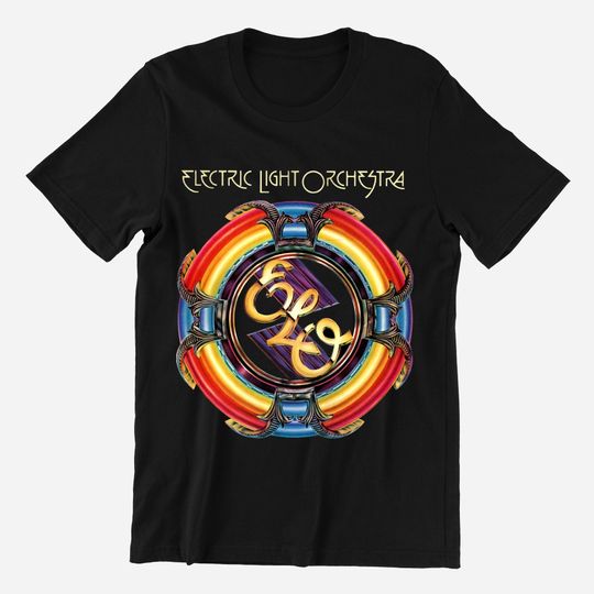 Discover Electric Light Orchestra ELO Rock T-Shirt - Unisex, Black, Size Options