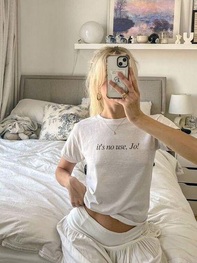 Discover It's No Use Jo Little Women Quote T-Shirt