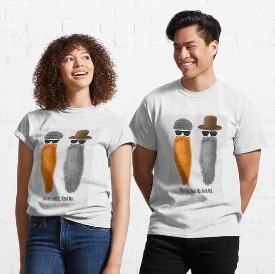 Discover Turn on, Turn Up, Rock Oout  Classic T-Shirt